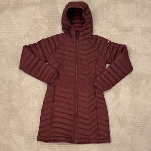 Women’s Columbia Powder Lite Mid Insulated Jacket, Color Malbec, Size small